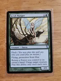 Scryb Ranger - Time Spiral - MTG Magic - Uncommon - Green Creature - Image 1