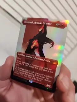 Urabrask, Heretic Praetor (Concept Praetor) (Step-And-Compleat Foil) Phyrexia - Image 4