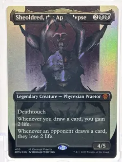 Sheoldred, the Apocalypse (Concept Praetor) Phyrexia: All Will Be One Foil - Image 1