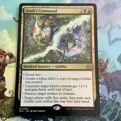 MTG - Grub's Command - Lorwyn Eclipsed NM/M Condition Regular NP - Image 1