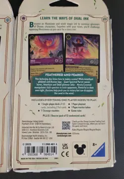 Disney Lorcana TCG Archazia's Island Starter Deck 2-Pack, Sealed, Bonus Packs - Image 3