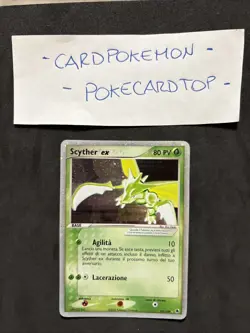 Pokemon Card Scyther ex 102/109-EX Ruby & Sapphire -ita-Holo-Good! - Image 2