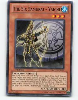 The Six Samurai - Yaichi #LCGX-EN227 1st Edition Yugioh Card - Image 1