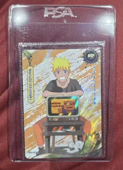 PSA Magazine December 2025 Exclusive Kayou card - Naruto Uzumaki SEALED Promo - Image 1
