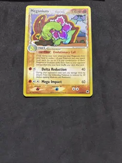 Pokemon Card Meganium 4/101 - Ex Dragon Frontiers -holo-Eng-Nm! - Image 3
