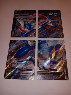 Pokemon TCG Greninja V-Union 4 Card Set Black Star Promo NM English - Image 1