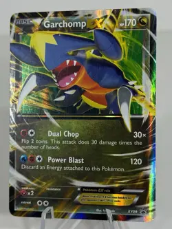 Pokemon TCG Garchomp EX XY09 Black Star Promo Card XY 2014 (NOT JUMBO) [VLP] - Image 4