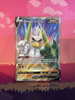 Pokemon Card Galarian Sirfetch'd V 174/185 Ultra Rare Vivid Voltage Near Mint - Image 1