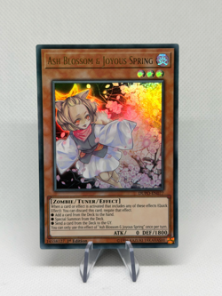 Ash Blossom & Joyous Spring DUPO-EN077 Ultra Rare 1st Ed Near Mint YuGiOh Card - Image 1