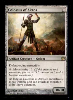 Colossus of Akros LP Light Play Theros MTG [11805] - Image 1