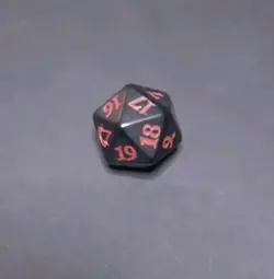 Magic The Gathering UNIVERSES BEYOND ASSASSIN'S CREED D20 SPINDOWN DICE DIE MTG - Image 2