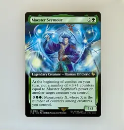 MTG: Maester Seymour (Extended Art) Commander: Final Fantasy Regular NM - Image 1