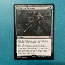 MTG NM: Wishclaw Talisman - Throne of Eldraine (ELD), Regular, English - Image 1