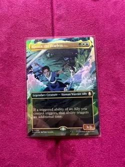 Katara, the Fearless (Borderless) Avatar: The Last Airbender Foil - NM - Image 1