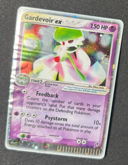 POKEMON CARD HOLO FOIL SWIRL 96/100 GARDEVOIR EX SANDSTORM HP SEE PICS - Image 2