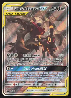 Umbreon & Darkrai GX SM241 Pokemon Sun and Moon Promo - Image 1