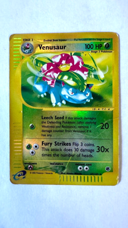 Venusaur Expedition Base Set 67/165 Reverse Holo Rare - Damaged - Pokemon - Image 1