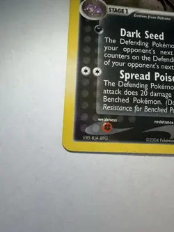 Pokemon TCG Dark Raticate Team Rocket Returns 17/109 Reverse Holo Rare 70 HP - Image 3