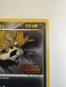 Pokemon TCG Dark Raticate Team Rocket Returns 17/109 Reverse Holo Rare 70 HP - Image 5