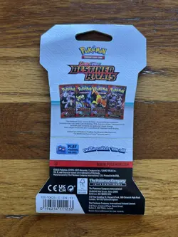 Destined Rivals Sleeved Booster Pack - Pokemon TCG New & *SEALED* - Image 2