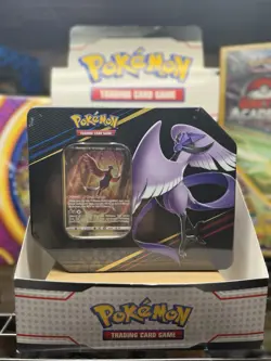 Pokemon TCG Crown Zenith Articuno Tin Set New Sealed - Image 1