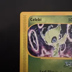 Pokemon Vintage Wizards Black Star Movie Promo Celebi #50 -Pokemon 4 Ever -2002 - Image 2