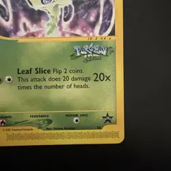 Pokemon Vintage Wizards Black Star Movie Promo Celebi #50 -Pokemon 4 Ever -2002 - Image 4