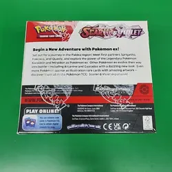 Pokemon Scarlet And Violet Booster Box Base Set 36pk Factory Sealed New - Image 2