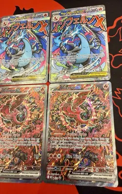 Pokemon TCG Mega Charizard X & Oricorio EX UPC Promo MEP023 MEP204 - Image 5