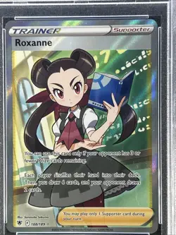 2022 Pokemon Astral Radiance ** ROXANNE ** Trainer #188/189 💎PSA 10 💎 - Image 2