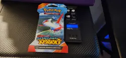 Very HEAVY!! - 31.54gram- Pokemon Surging Sparks Sleeved Booster Pack!! - Image 1