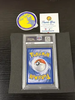 2015 Pokemon Rayquaza EX Full Art Holo Roaring Skies 104/108 - PSA 7 - NM - Image 4