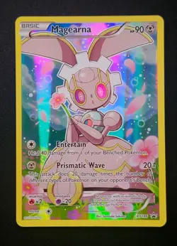 Pokemon TCG Black Star Promo Magearna XY186 Holo Rare NM/M Near Mint - Image 1