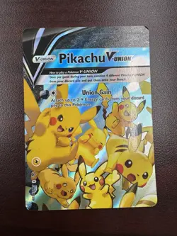 Pokemon Sword & Shield Pikachu V-Union Set of 4 #SWSH139-142 NM - Image 2