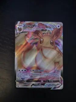 Pokemon TCG Eevee VMAX Black Star Promo SWSH087 2021 - Image 1