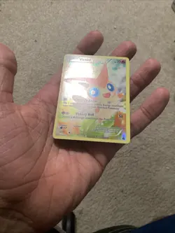 Pokemon TCG Victini Full Art Holo XY Promo XY117 LP - Image 3