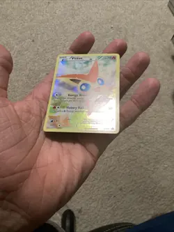 Pokemon TCG Victini Full Art Holo XY Promo XY117 LP - Image 5