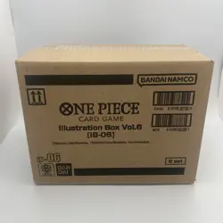 One Piece Illustration Box Vol.6 (IB-06) Factory Sealed Case Of 6 Boxes - Image 1