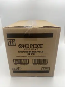 One Piece Illustration Box Vol.6 (IB-06) Factory Sealed Case Of 6 Boxes - Image 3
