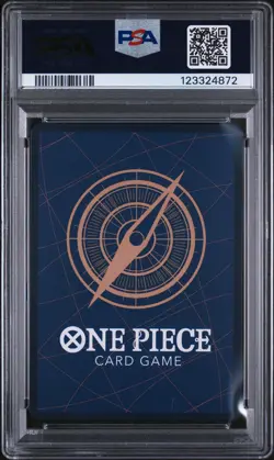 2025 ONE PIECE OP11-A FIST OF DIVINE SPEED SPECIAL ALTERNATE ART STUSSY PSA 10 - Image 2