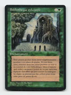 Sylvan Library Legends French Magic The Gathering MTG Card - Image 1