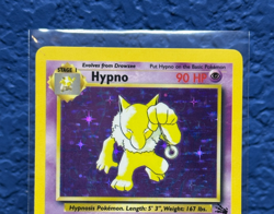 Pokemon TCG Hypno Fossil Holo Unlimited Rare Card 8/62 LP - Image 3