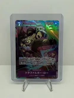 One Piece TCG Card OP12-073 Trafalgar Law AA SR Alt Art Super Rare Japanese UK - Image 2