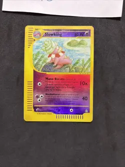 Pokemon Card Slowking 34/147 -Aquapolis -Ita-Holo Reverse-good! - Image 3