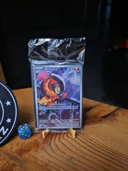 Charcadet 22 Black Star HOLO Promo Phantasmal Flames SEALED Pack Pokemon Card - Image 2