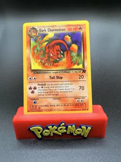 DARK CHARMELEON - Team Rocket - 32/82 - Uncommon - Pokemon Card - Unlimited - NM - Image 1