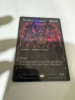 ~ Bloodletter of Aclazotz (Borderless) ~ NM ~ The Lost Caverns of Ixalan ~ MTG ~ - Image 2