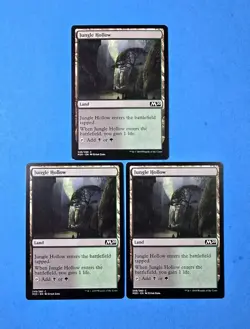 3x Jungle Hollow Core Set 2020 Mtg Magic Gathering Card Dual Land 248 - Image 1