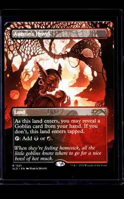 2025 MTG Magic the Gathering SLD Secret Lair Borderless #1321 Auntie's Hovel - Image 1