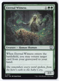 Eternal Witness U Commander: Modern Horizons 3 227 NM - Image 1
